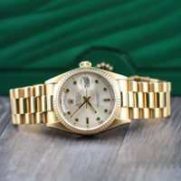 Rolex 36mm Day-Date "Pinball" Dial, Italian Day Wheel (Ref. 18038)