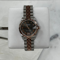 Rolex DateJust 31mm, Rhodium Diamond 6, Two-Tone Rose Jubilee (Ref. 278271)