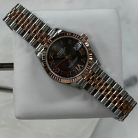 Rolex DateJust 31mm, Rhodium Diamond 6, Two-Tone Rose Jubilee (Ref. 278271)