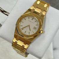 Audemars Piguet Vintage Yellow Gold Royal Oak 34mm White Dial (ref. 56303BA)