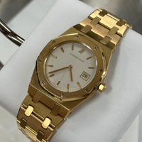 Audemars Piguet Vintage Yellow Gold Royal Oak 34mm White Dial (ref. 56303BA)