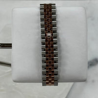 Rolex DateJust 31mm, Rhodium Diamond 6, Two-Tone Rose Jubilee (Ref. 278271)