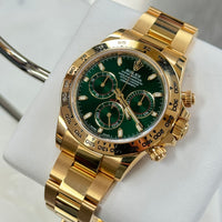 Rolex Daytona "John Mayer" Yellow Gold, Green Dial (Ref. 116508)
