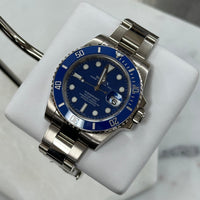 Rolex Submariner "Smurf," White Gold Blue Dial/Bezel (Ref. 116619LB)