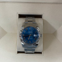 Rolex DateJust 41 Blue Roman Azzurro Dial (Ref. 126334)