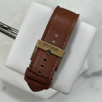 Tudor Bronze, Orange Bezel on Orange Leather (Ref. 79250BM)
