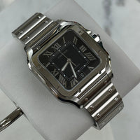 Cartier Santos Large, Blue Dial (Ref. WSSA0071)