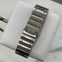 Cartier Santos Large, White Dial, Steel (Ref. WSSA0009)