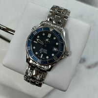 Omega Seamaster Midsize 36mm, Wave Blue Dial Watch