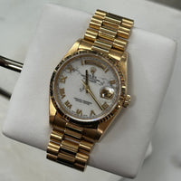 Rolex Day-Date 36mm, Howlite / Marble Dial (Ref. 18238)
