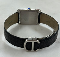 Cartier Tank Solo "Python" Stainless Steel (Ref. 3170)