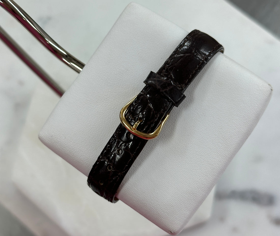 Vintage Cartier Tank 18K Plated Gold Watch