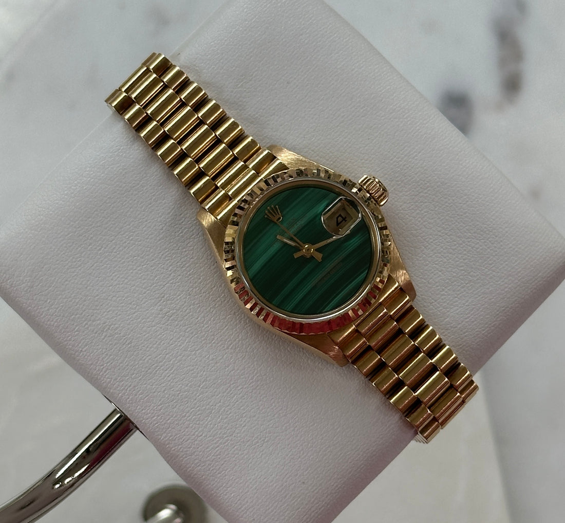 Rolex DateJust 26mm President "Malachite" (Ref. 69178)