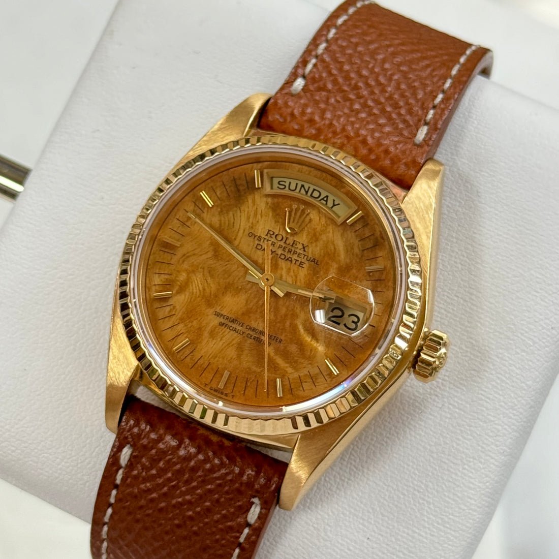 Rolex Day-Date 36 "Birchwood" Dial Watch Ref. 18038