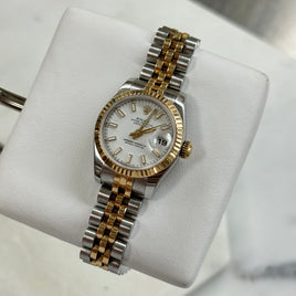 Rolex DateJust 26mm White Stick Dial Ref. 179173