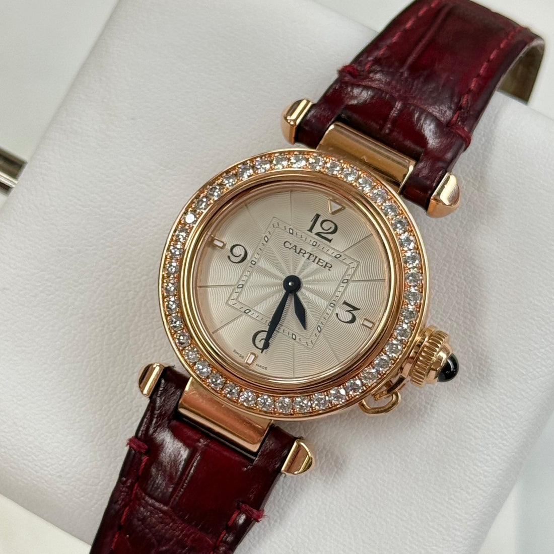 Cartier Pasha de Cartier Rose Gold 30mm Factory Diamonds Ref. WJPA0017