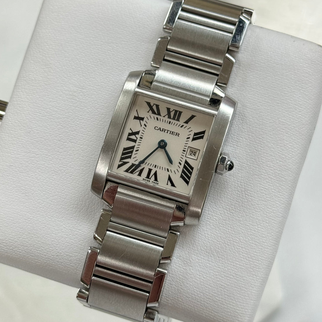 Cartier Tank Francaise Stainless Steel Ref. 2301