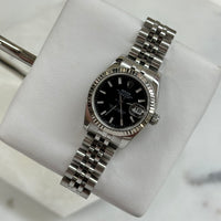 Rolex DateJust 26mm Stainless Steel Black Dial Jubilee Ref. 179174)