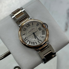 Cartier Ballon Bleu Two Tone Rose Gold, 36mm (Ref. 3754)