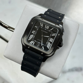 Cartier Santos Large, Black PVD (Ref. WSSA0039)