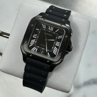 Cartier Santos Large, Black PVD (Ref. WSSA0039)