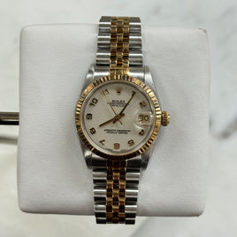 Rolex DateJust 31 White Anniversary Dial Ref. 68273