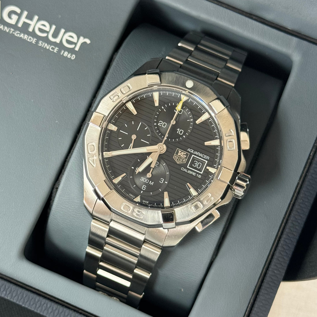 Tag Heuer Aquaracer 300M Black Dial Watch CAY2110