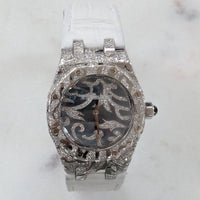 Audemars Piguet Lady Royal Oak 18k WG "Oak Leaves Collection" (Ref. 67607BC)