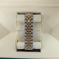 Rolex DateJust 36mm Two Tone, Champagne Roman Dial, Fluted Bezel (Ref. 116233)