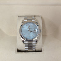 Rolex Day-Date, 40mm Platinum Motif (Ref. 228206)