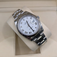 Rolex DateJust 41, White Roman Dial (Ref. 126334)