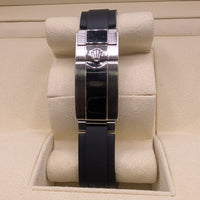 Rolex Daytona, 18k White Gold, Factory Black Diamond Dial on Oysterflex (Ref. 116519LN)
