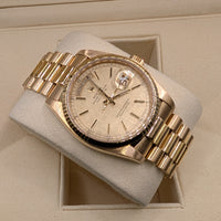 Rolex Day-Date, 36mm "Linen" Dial (Ref. 18038)