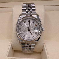 Rolex DateJust 36mm, Anniversary Diamond Dial, Jubilee Bracelet (Ref. 116234)