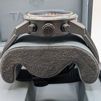 Tag Heuer Carrera Chronograph, Black Dial, Black Rubber Strap (Ref. CBG2090.FT6145)