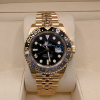 Rolex GMT-Master II, Yellow Gold on Jubilee (Ref. 126710GRNR)