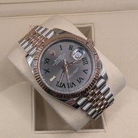 Rolex DateJust, 41mm Wimbledon, Two Tone Rose Gold (Ref. 126331)