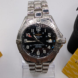 Breitling Superocean, Black Dial, Automatic (Ref. A1734011/B218)