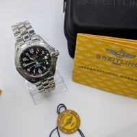 Breitling Superocean, Black Dial, Automatic (Ref. A1734011/B218)
