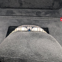 Cartier Santos MINT, Mid-Size 35mm White Roman Stainless Steel (Ref. WSSA0029)