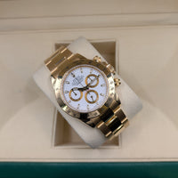 Rolex Daytona, Yellow Gold, White Dial (Ref. 116528)