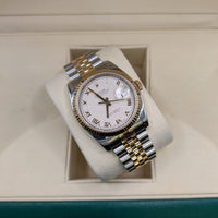 Rolex DateJust 36mm, Pyramid White Dial (Ref. 116233)