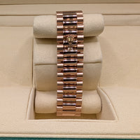 Rolex Day-Date, 40mm Rose Gold, Olive Dial MINT (Ref. 228235)