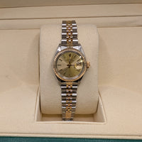 Rolex Ladies DateJust, Two Tone, Champagne Dial (Ref. 6917)