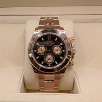 Rolex Daytona, Everose Gold, Black Dial (Ref. 116505)