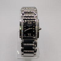 Patek Phillipe Ladies Twenty 4, Stainless Steel, Black Dial with Diamonds (Ref. 4910/10A-001)