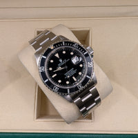 Rolex Submariner 40mm, Black Bezel, Vintage (Ref. 16610LN)