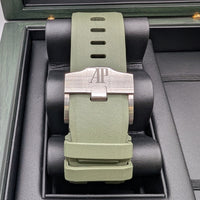 Audemars Piguet Royal Oak Offshore Green, Steel (Ref. 15720ST)