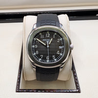 Patek Philippe Aquanaut, Black Dial (Ref.  5167A-001)