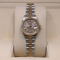 Rolex DateJust Stud Condition, Aftermarket Dial (Ref. 69173)